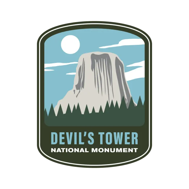 Vagabond Heart Devil's Tower klistermærke vinyl 70x55