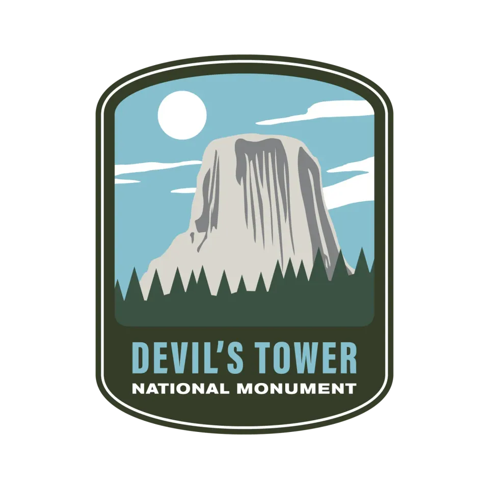 Vagabond Heart Devil's Tower klistermærke vinyl 70x55