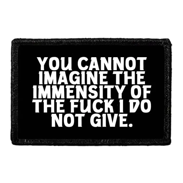Pull Patch Immensity patch med velcro voksen humor