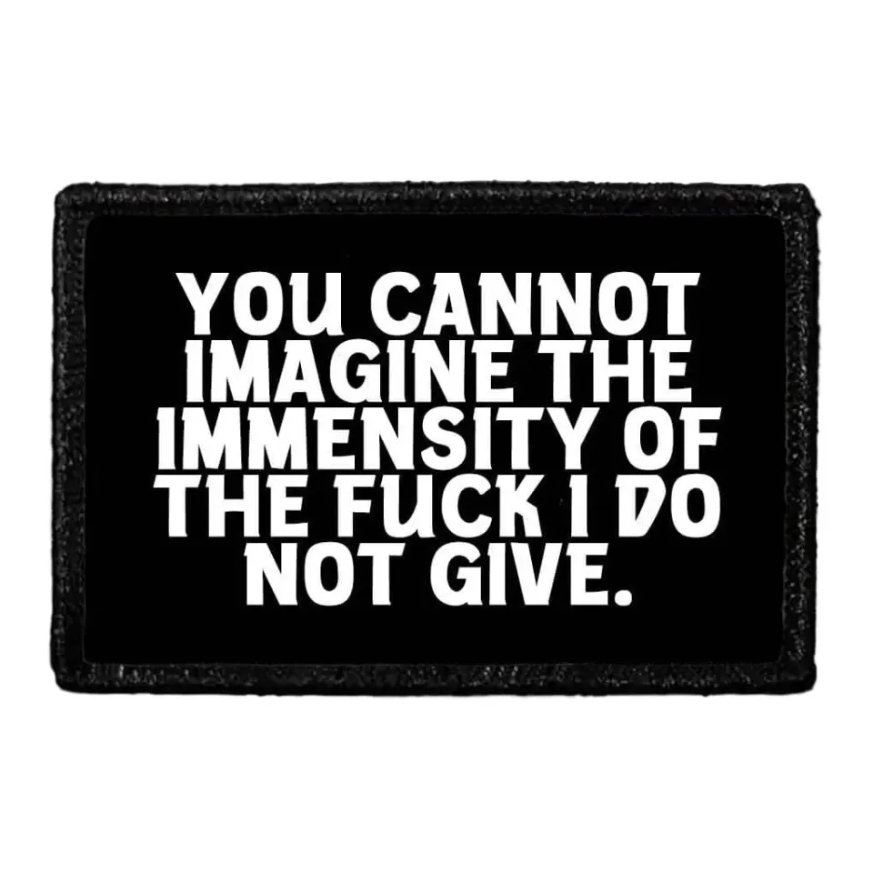 Pull Patch Immensity patch med velcro voksen humor