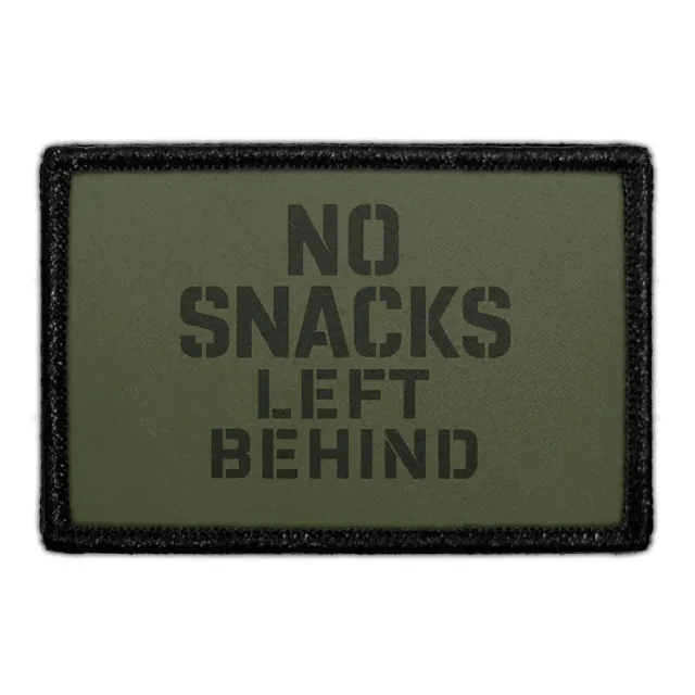 Pull Patch No Snacks Left Behind patch med velcro hund