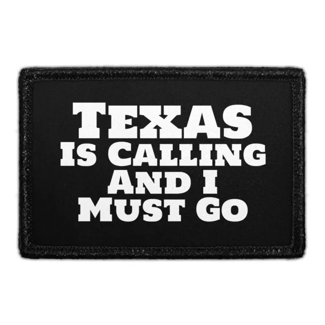 Pull Patch Is Calling patch 76x51 mm velcro