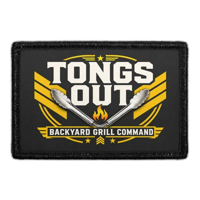 Pull Patch Tongs Out BBQ grill patch