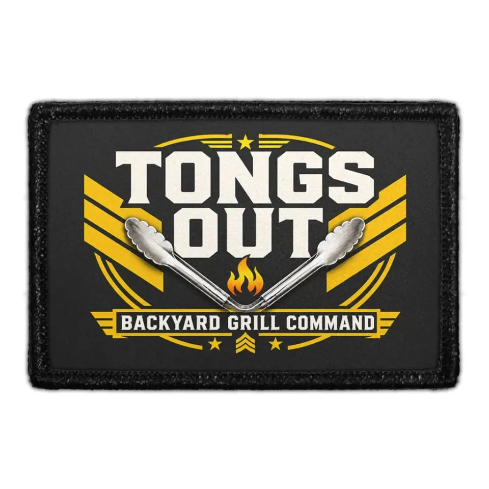 Pull Patch Tongs Out BBQ grill patch