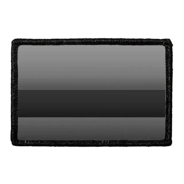 Pull Patch Columbia Flag patch sort-hvid 76 mm