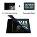 Pull Patch Captain of the Snack Deck patch magnet sjov