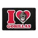 Pull Patch I Love Gorillas patch velcro