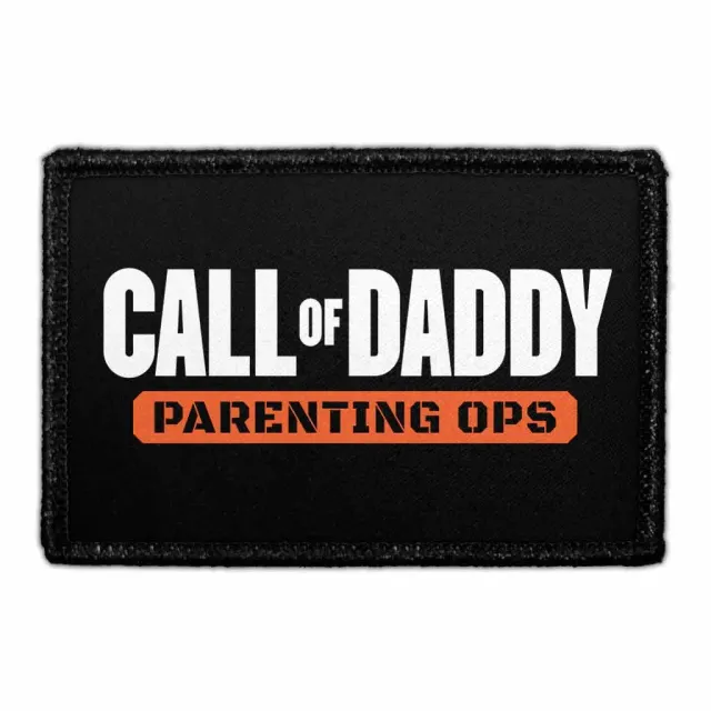 Pull Patch Call Of Daddy Parenting Ops patch 3x2