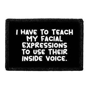Pull Patch Inside Voice Facial Expressions patch sjov