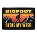 Pull Patch Bigfoot Stole My Weed patch velcro 76x51mm
