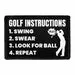 Pull Patch Golf Instructions patch 1 stk sjov