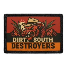 Pull Patch Dirty South Destroyers patch velcro 76x51
