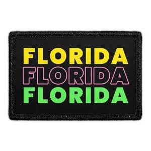 Pull Patch Florida Repeat lap med velcro 1 stk