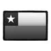 Pull Patch Chile Flag patch sort-hvid