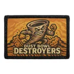 Pull Patch Dust Bowl Destroyers patch 7,6x5 cm velcro