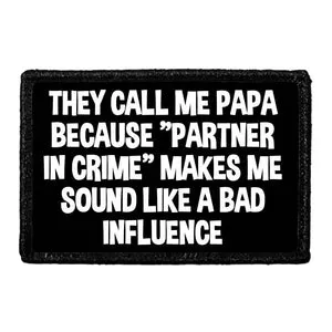 Pull Patch They Call Me Papa patch 76x51 mm far-gave
