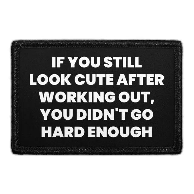 Pull Patch Didn't Go Hard Enough patch velcro