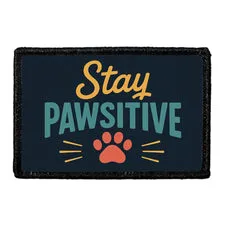 Pull Patch Stay Pawsitive patch med velcro pote