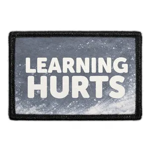 Pull Patch Learning Hurts patch skole humor