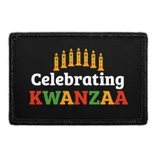 Pull Patch Celebrating Kwanzaa patch 3x2 fest