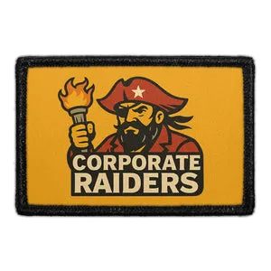 Pull Patch Corporate Raiders patch med velcro 76 mm