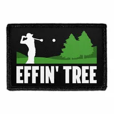 Pull Patch Effin Tree patch med velcro 76 mm