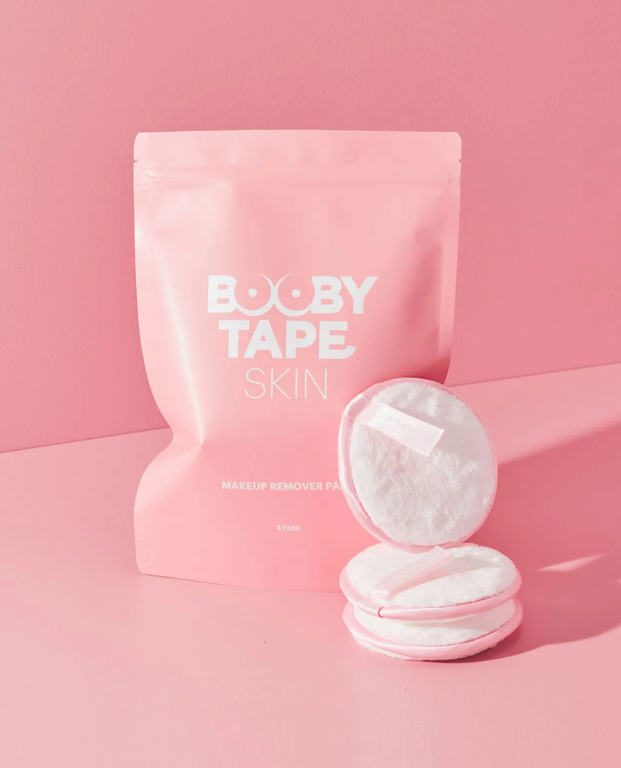 Booby Tape Makeup Remover Pads bambus 200 gange