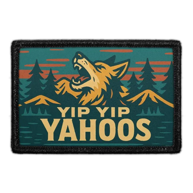 Pull Patch Yip Yip Yahoos patch med velcro