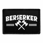 Pull Patch Berserker patch med velcro viking motiv