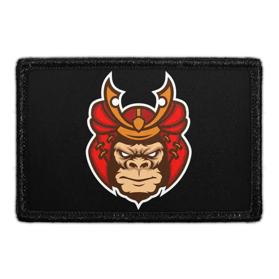 Pull Patch Samurai Gorilla velcro patch 7,6x5 cm