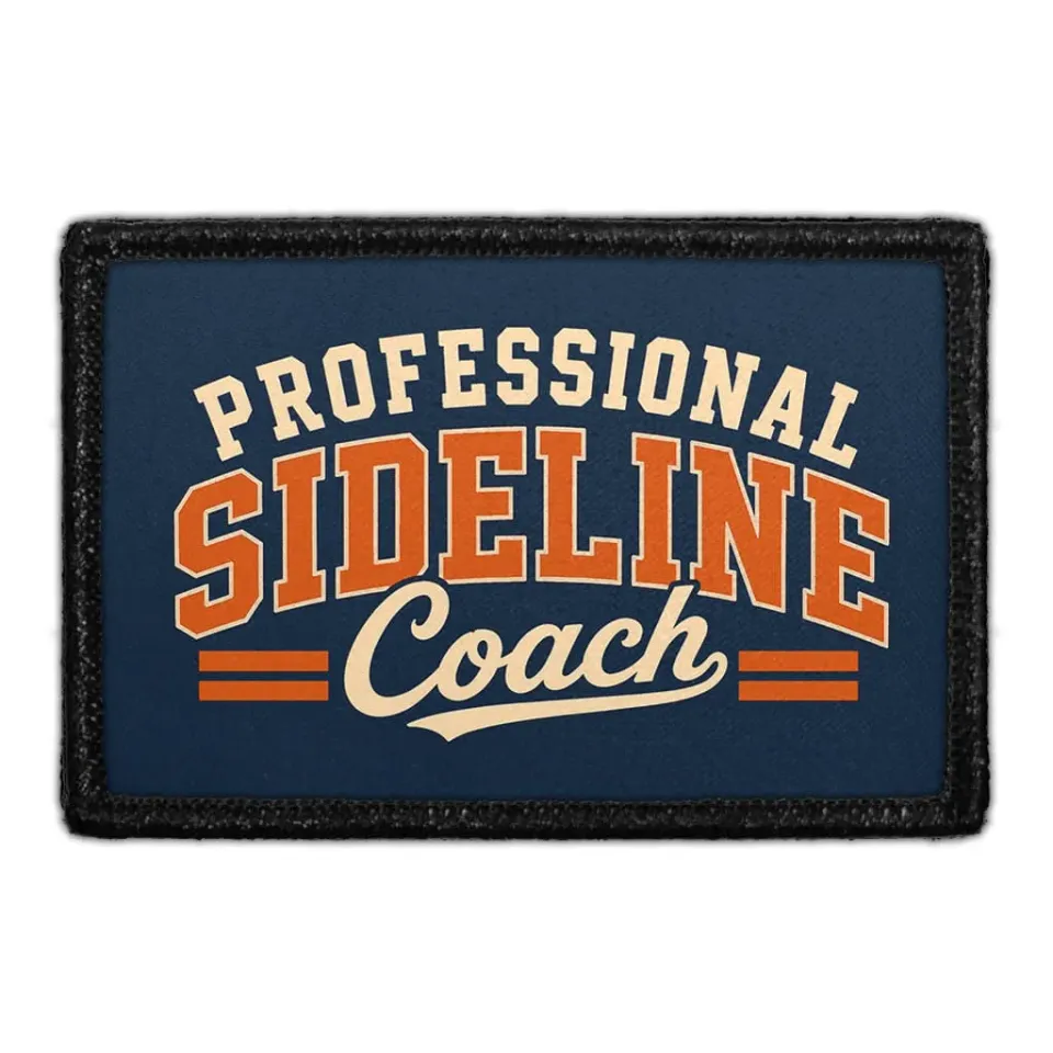 Pull Patch Professional Sideline Coach patch sport