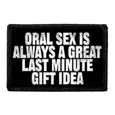 Pull Patch Oral Sex Last Minute Gift patch 76x51 fræk