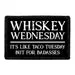 Pull Patch Whiskey Wednesday patch velcro humor