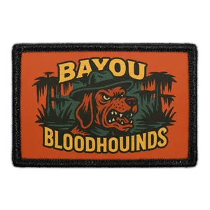 Pull Patch Bayou Bloodhounds patch 3x2 velcro