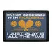 Pull Patch Not Obsessed Pickleball patch velcro
