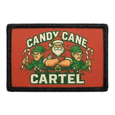 Pull Patch Candy Cane Cartel patch 7,6x5 cm jul