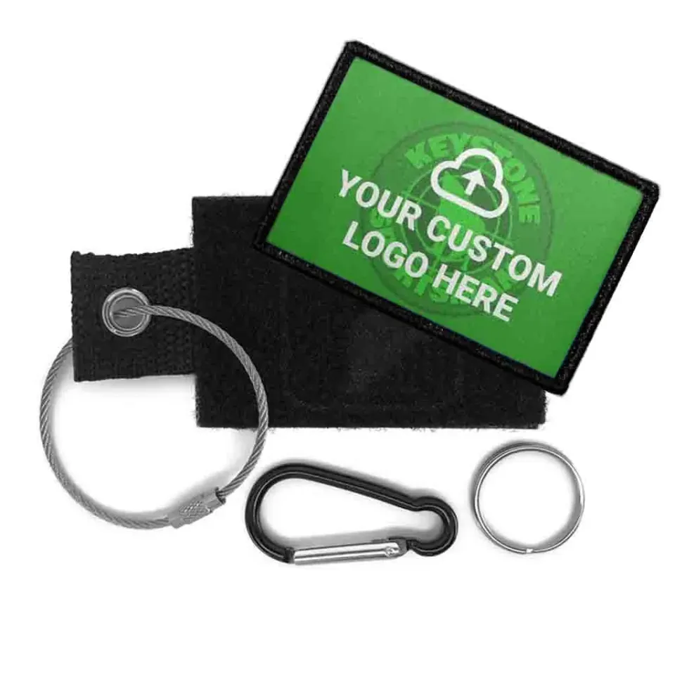 Pull Patch Custom Logo Tag bundle vertikal logo patch