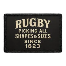 Pull Patch Picking All Shapes & Sizes patch rugby 3x2
