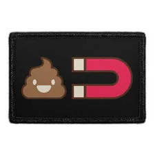 Pull Patch Shit Magnet patch velcro fræk