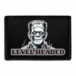 Pull Patch Level Headed Frankenstein patch halloween
