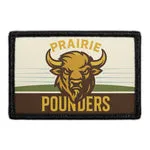 Pull Patch Prairie Pounders patch 76x51 mm velcro