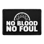Pull Patch No Blood No Foul patch 76x51 mm velcro