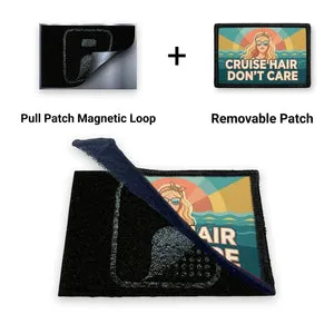 Pull Patch Cruise Hair Don't Care patch velcro rejse