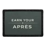 Pull Patch Earn Your Après patch ski med velcro afterski