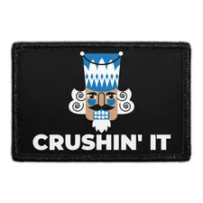Pull Patch Crushin It Nutcracker patch 3x2 jul