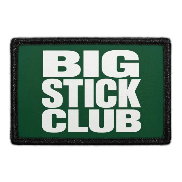Pull Patch Big Stick Club patch golf velcro