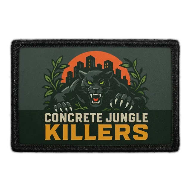 Pull Patch Concrete Jungle Killers patch 1 stk 76x51 mm