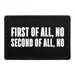 Pull Patch First Of All No patch 7,6x5,1 cm velcro