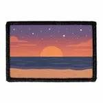 Pull Patch Coastal Curtain Call patch med velcro 76 mm