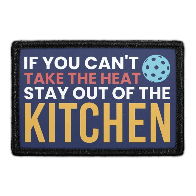 Pull Patch Can't Take The Heat velcropatch 3x2" ordsprog